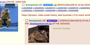 image: Screenshot 2021-08-02 at 11-30-58  pol - Tokyo Olympics India create history, beat Austral - Politically Incorrect - 4chan.png